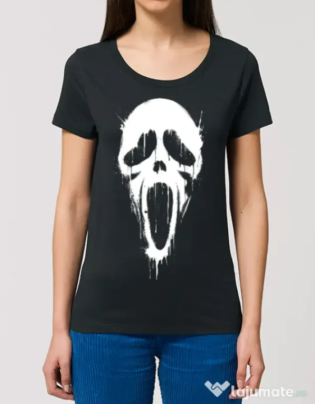Tricou STANLEY STELLA dama Bloody scream Negru