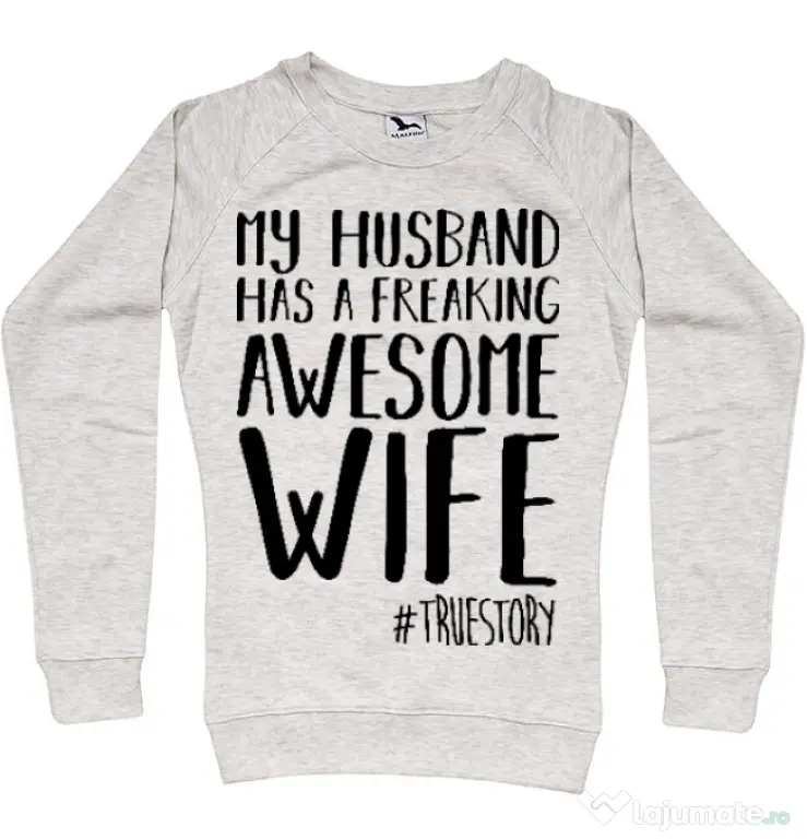 Bluza ADLER dama Awesome wife Migdala melanj
