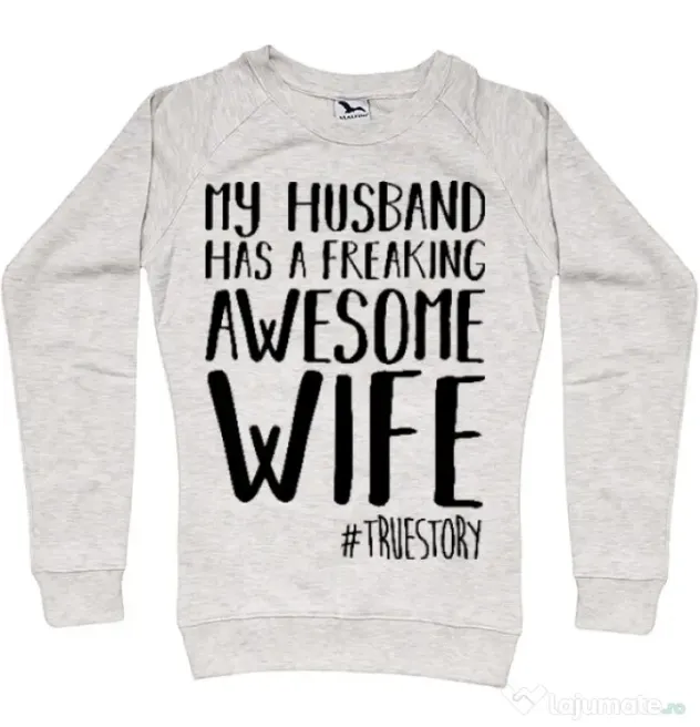 Bluza ADLER dama Awesome wife Migdala melanj