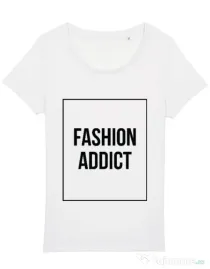 Tricou STANLEY STELLA dama Fashion addict Alb