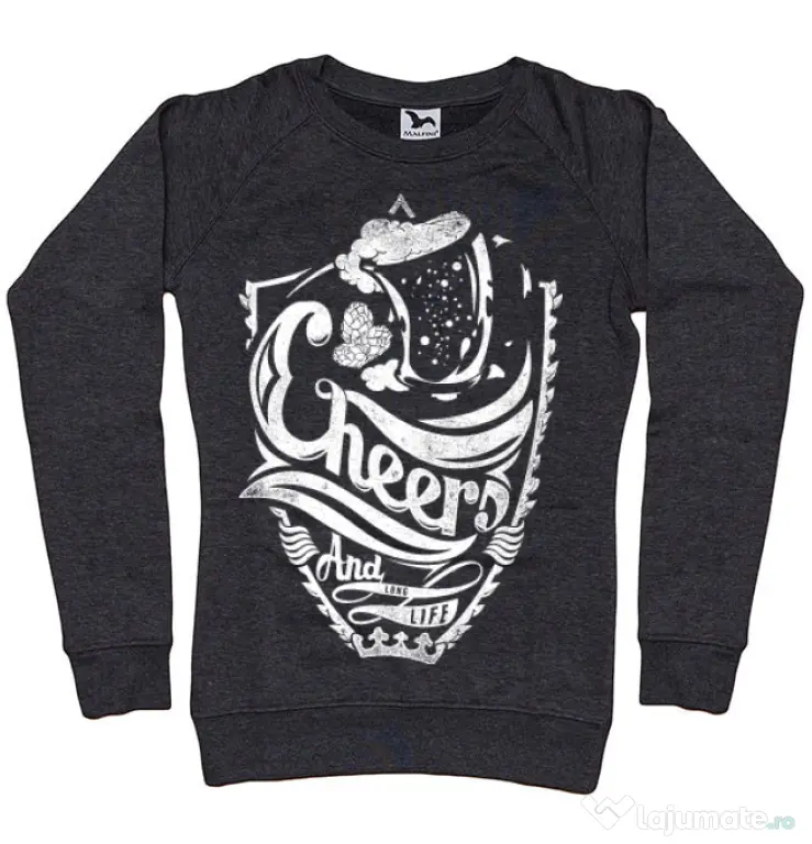 Bluza ADLER dama Cheers Negru melanj