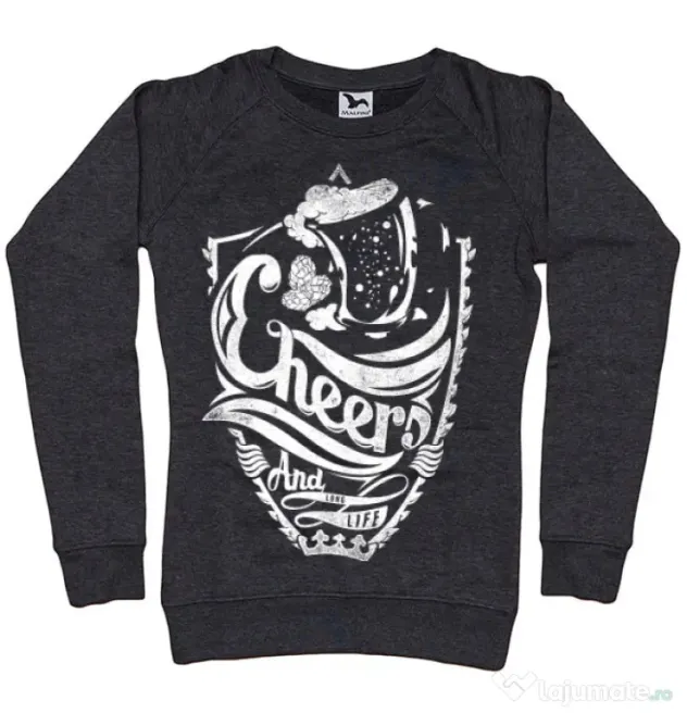 Bluza ADLER dama Cheers Negru melanj