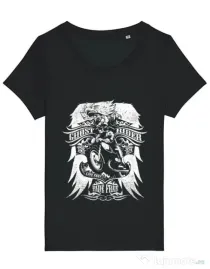 Tricou STANLEY STELLA dama Ghost rider Negru