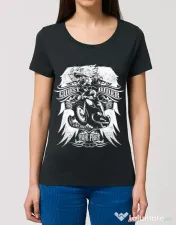 Tricou STANLEY STELLA dama Ghost rider Negru