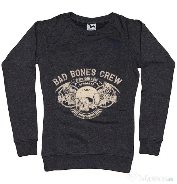 Bluza ADLER dama Grim reaper Negru melanj