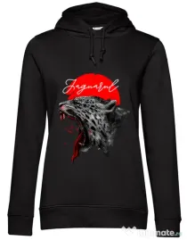 Hoodie dama cu gluga Scream Negru