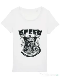 Tricou STANLEY STELLA dama Speed and power Alb