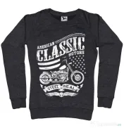 Bluza ADLER dama Steel is real Negru melanj