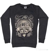 Bluza ADLER dama The future Negru melanj