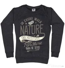 Bluza ADLER dama Walk of nature Negru melanj