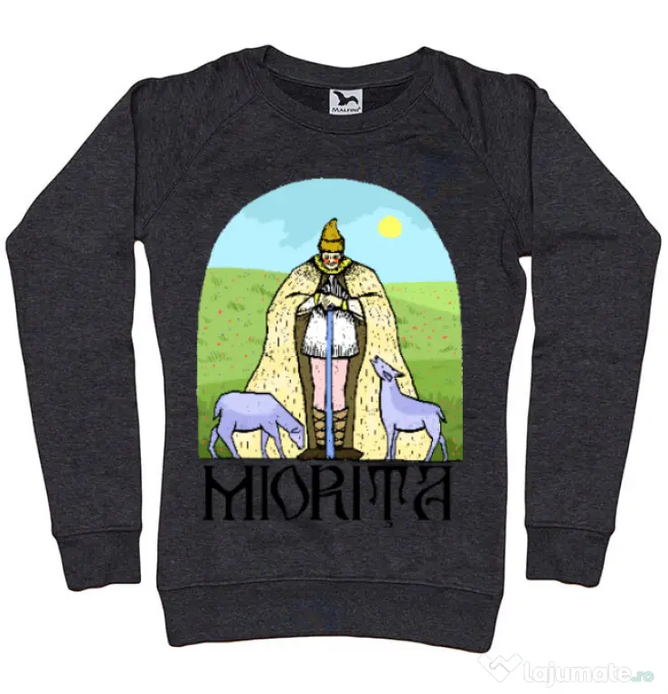 Bluza ADLER dama Miorita Negru melanj