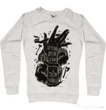 Bluza ADLER dama Actions speak louder Migdala melanj