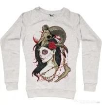 Bluza ADLER dama Dead Queen Migdala melanj