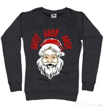 Bluza ADLER dama Smile santa Negru melanj