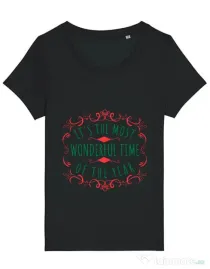 Tricou STANLEY STELLA dama Most wonderful time Negru
