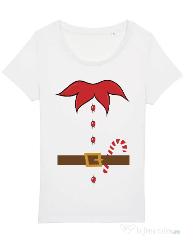 Tricou STANLEY STELLA dama Elf Alb