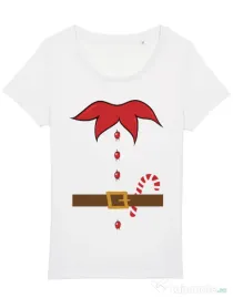 Tricou STANLEY STELLA dama Elf Alb