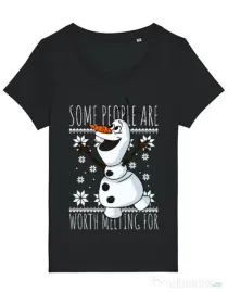Tricou STANLEY STELLA dama Worth melting for Negru