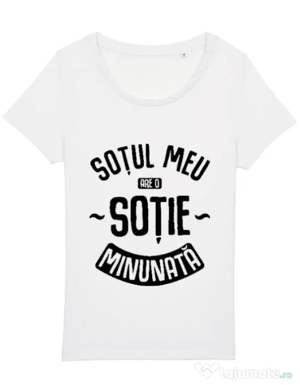 Tricou STANLEY STELLA dama O sotie minunata Alb