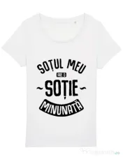 Tricou STANLEY STELLA dama O sotie minunata Alb