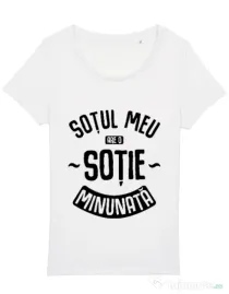 Tricou STANLEY STELLA dama O sotie minunata Alb