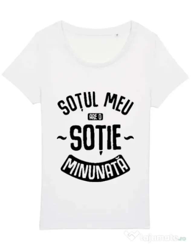 Tricou STANLEY STELLA dama O sotie minunata Alb