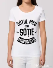 Tricou STANLEY STELLA dama O sotie minunata Alb