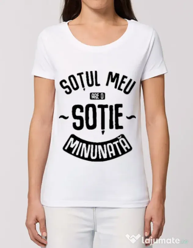 Tricou STANLEY STELLA dama O sotie minunata Alb