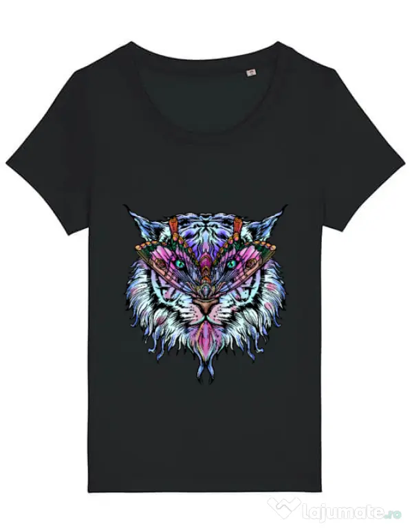 Tricou STANLEY STELLA dama Tiger buterfly Negru