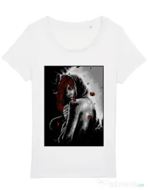 Tricou STANLEY STELLA dama Solitude Alb