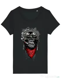 Tricou STANLEY STELLA dama Ape of duty Negru