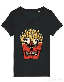 Tricou STANLEY STELLA dama Zombie French Fries Negru