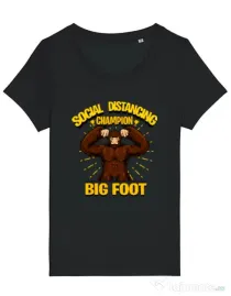 Tricou STANLEY STELLA dama Social distancing 2 Negru