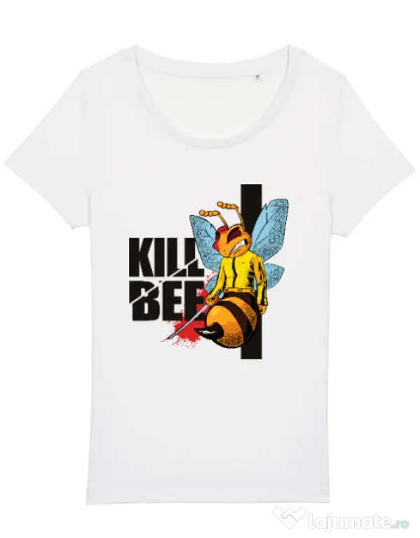 Tricou STANLEY STELLA dama Kill bee Alb