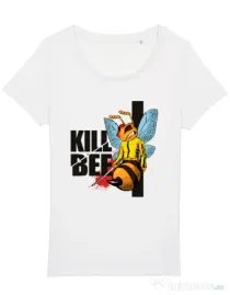 Tricou STANLEY STELLA dama Kill bee Alb