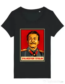 Tricou STANLEY STELLA dama Sylvester Stalin Negru