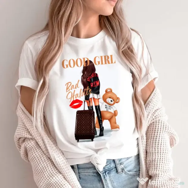 Tricou STANLEY STELLA dama Good girl bad habits