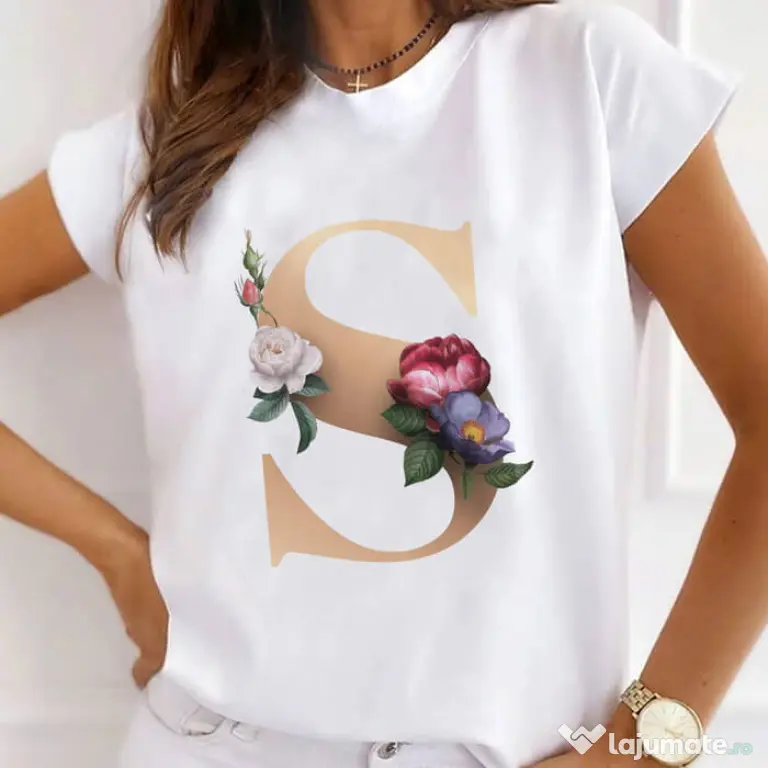 Tricou STANLEY STELLA dama Litera "S"