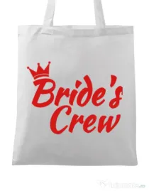 Sacosa Petrecerea burlacitelor Bride's crew Alb