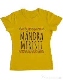 Tricou Burlacite ADLER Mandra miresei Galben