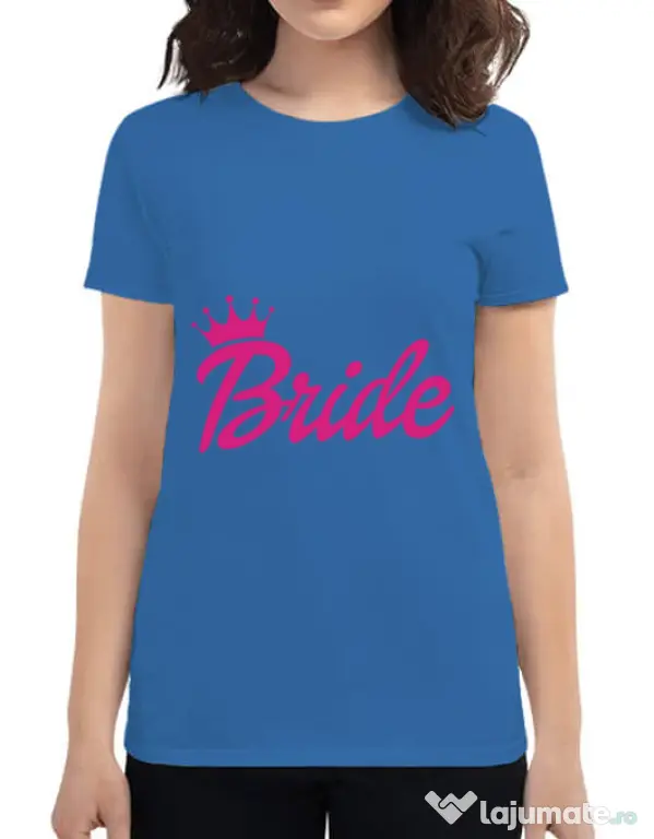 Tricou Mireasa ADLER Barbie Bride Albastru azuriu