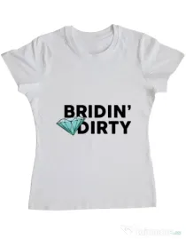Tricou Mireasa ADLER Bridin dirty Alb