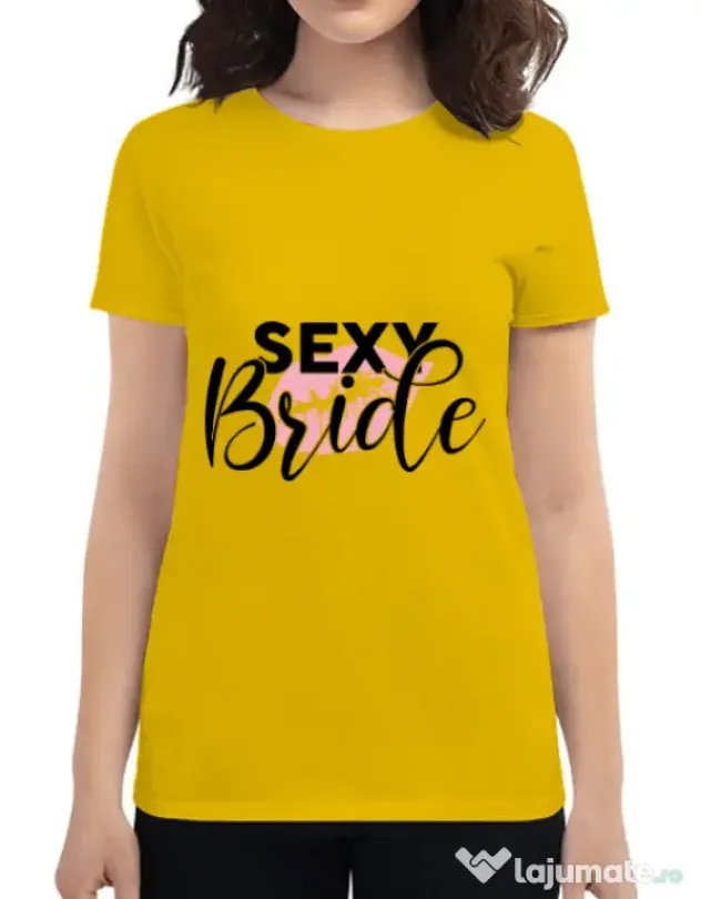 Tricou Mireasa ADLER Sexy bride Galben