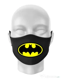 Masca personalizata reutilizabila Batman Negru