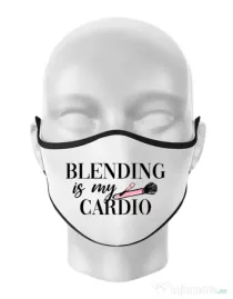 Masca personalizata reutilizabila Blending Alb