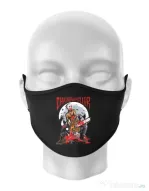 Masca personalizata reutilizabila Chainsaw killer Negru