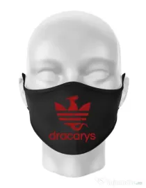 Masca personalizata reutilizabila Dracarys Negru