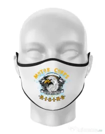 Masca personalizata reutilizabila Eagle Alb