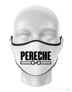 Masca personalizata reutilizabila Pereche Alb