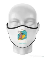 Masca personalizata reutilizabila stay cool Alb